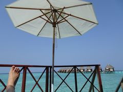 青い海、青い空ここはモルディブ