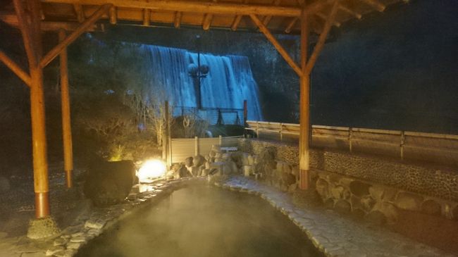 神奈川県 小田原に用事ついでで箱根旅行 (4-4) 滝見の露天風呂