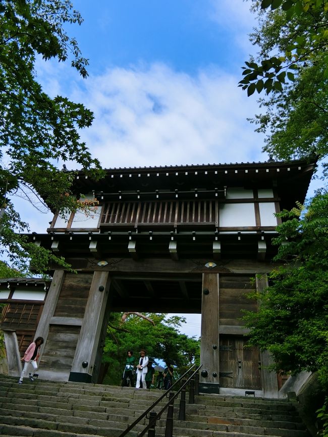 秋田・千秋公園（久保田城跡２）　ダイヤモンド・プリンセス　納涼の日本海と宮崎・韓国９日間