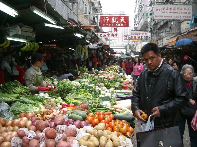 2008年2月：春節前の香港　忙しない香港がさらに忙しなく… [旺角、油麻地、中環]