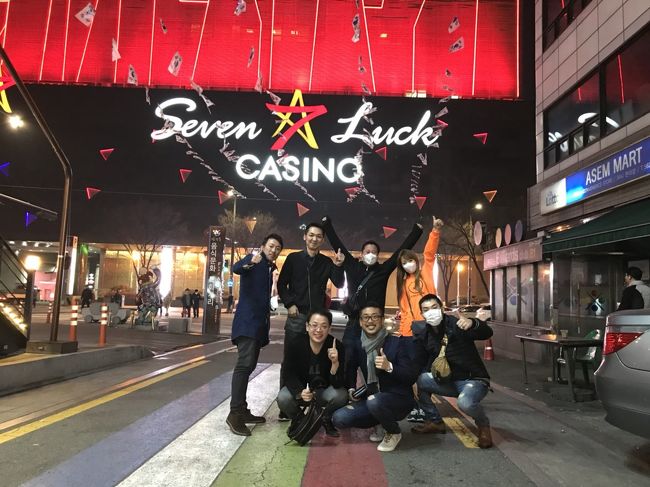 アシアナ航空 仙台発<br />エコノミークラス利用<br /><br />宿泊先<br />江南区 ホテル ペイトサムセオン<br />素泊り2泊3日<br /><br />セブンラックカジノ カンナム <br />観光無しで到着してからカジノ通い。<br />どのくらいカジノで遊べるか友人含め6名でとことん勝負してみました!<br /><br />顔出しの写真は友人より許可得てます。<br />どうぞご覧ください!