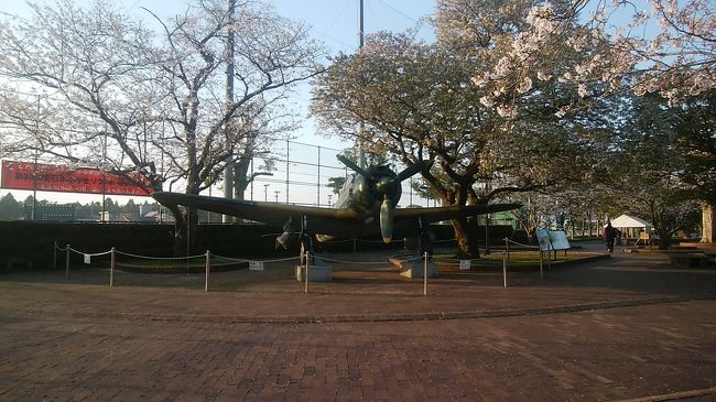 友達と朝05:00に家を出発してまず知覧武家屋敷、知覧特攻平和会館を目指しています。知覧には06:30には着いてしまいまだ公開される時間帯ではないので武家屋敷群は車移動での撮影、特攻平和会館は桜が満開になっていたので歩いて見ました。当然館内には入れませんが外から写真を撮っています。<br /><br />今日はその後ヘルシーランドたまて箱温泉に入り、いせえび荘でお昼のランチ、長崎パーキングガーデン、長崎鼻、枕崎の戦艦大和沈没記念碑等を見て回ります。<br /><br />……中身が薄い旅行記ですので適当に見てスルーしてください。………<br /><br />次の作品は来月になると思いますので暇なときは覗いてください。お待ちしています。