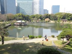 徳川将軍家の庭園・・潮入の池と鴨場を持つ、浜離宮恩賜庭園をめぐります。
