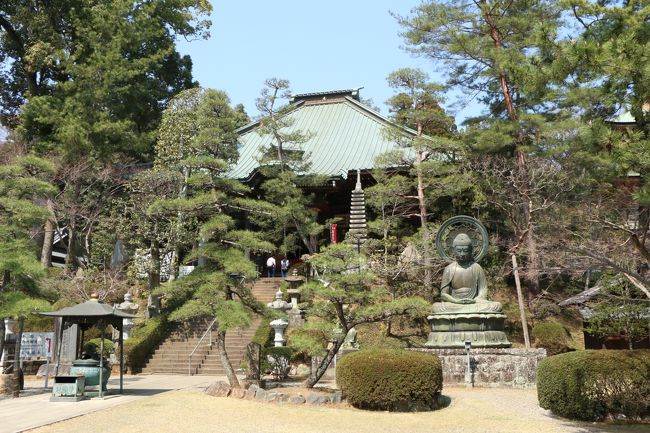 今回は、坂東三十三観音を巡る旅の１つで、埼玉県比企郡吉見町にある「吉見観音安楽寺」を尋ねました。車で関越道を東松山でおり、およそ20分ほど走って安楽寺に着きました。しかし、お寺の専用駐車場でなく、手前の空き地に駐車してしまい、正面の門まで歩くことになってしまいました。もし、車で行くなら、手前で左折せずに、我慢して正門にまっすぐ向かう道まで行くことをお勧めします。地元では由緒あるお寺のようで、平日にも関わらずお参りする人が絶えません。山門の両側で仁王様が迎えてくれます。境内に入ると、正面に表紙の写真にある本殿（？）が見えます。まず本殿に参拝して、右側の三重の塔のところへ行きました。県の重要文化財ということですが、なかなか見ごたえがある塔です。それから、本殿に向かって、左側奥になりますが、社務所（？）でご朱印をいただきました。ここは少しわかりにくいです。山門を出て、駐車場に向かう途中の右側に茶屋があります。ここの団子はおいしいです。