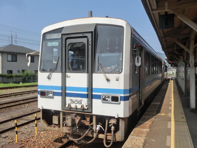 2017年7月 青春18きっぷで行く三江線とトロッコ列車おろち号の旅 (1) 芸備線と廃線となった三江線乗車編