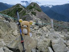 甲斐駒ケ岳　仙丈ヶ岳　行ってクマす。北沢峠～仙丈ヶ岳？