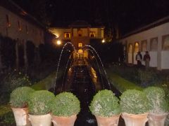 スペイン訪問記 「夜のアルハンブラ宮殿」グラナダ・アンダルシア