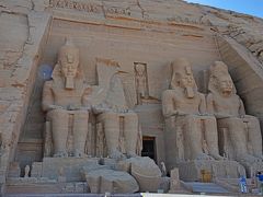 2018冬のエジプト旅行（７）－ナイル川クルーズ４日目其の２（アブシンベル神殿）－