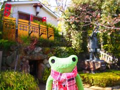桜咲く大阪城と三光神社でわろてんか