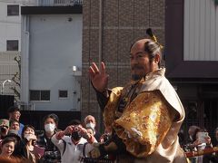 家康行列　徳川家康公役に　松平健さん!　真夜中の出発で御大将姿を拝見して来ました!