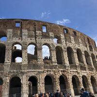 最後の旅行地ローマ、茶売さん念願のコロッセオ、３４年かかって中に入れた。感動。（その１）