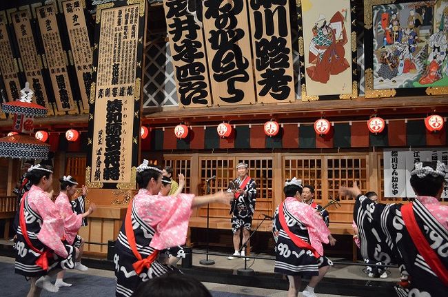大江戸博物館へ出かけてきました。博物館ではカッポレが踊られ、日本の伝統の踊りに触れることができました。それほど時間がかからずに終わるかと思いきや、庭園や霊園などなどいろいろと散策できて楽しい一日でした(^^)
