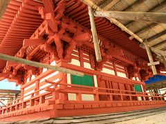 君尾山 光明寺の国宝二王門修復工事現場見学会に参加して。　