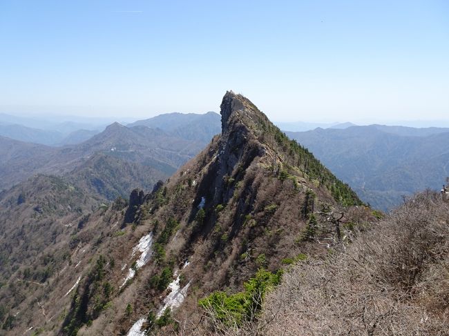四国の旅(1) 石鎚山登山