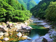 青く澄んだ銚子川へ日帰り旅行