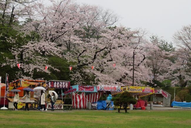 2018春、東北北部の名城(4/28)：4月24日(4)：久保田城(4)：隅櫓、二の丸、屋台