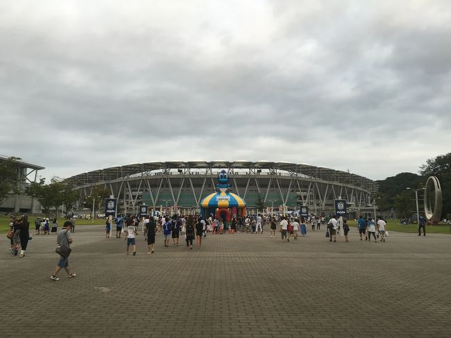 往復新幹線を利用して、はじめて浜松まで足を運びました。<br />いつもながら、今回もほぼノープランでのサッカー観戦旅行となりました。<br /><br />※試合詳細<br /><br />明治安田生命 J1リーグ 2ndステージ 第8節<br />2016年8月13日(土)19:00KO【エコパ】<br />ジュビロ磐田 0-2 ガンバ大阪<br />入場者数：23,144人<br /><br />＊滞在先ホテル<br /><br />8/13～8/14　1泊　ホテルコンコルド浜松