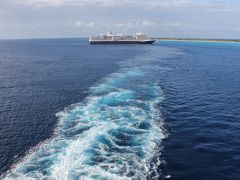 ANAファーストクラス × HALザイデルダムで ★ パナマ運河と中南米ニューイヤークルーズ 【3】プライベートアイランド Half Moon Cay