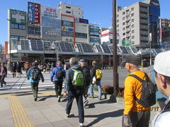 東京１００景（１）東京ウオーク３５キロ・駒込駅前まで。