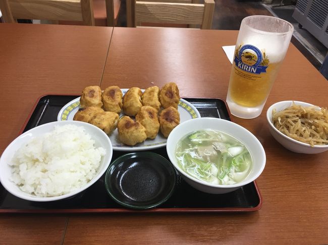 　2018年5月4日、日帰りで東京へ行ってきました。<br />　往復の交通手段はANA便で、ゴールデンウィーク中にもかかわらず20,000円弱でした。<br />　羽田空港に到着して、この日の目的、ホワイト餃子のお店を回って食べ歩きます。(笑)
