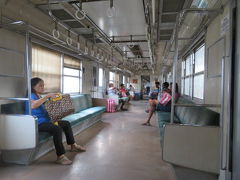 乗ってきましたフィリピンの「国有鉄道（トゥトゥバン駅からアラバン駅）」
