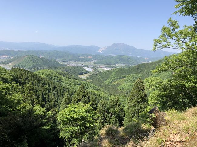 続日本100名城に選定された鎌刃城跡に行ってきました。