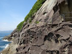 巨岩・奇岩の紀伊半島で車中泊　その７ 予想を超えた鬼ヶ城と、憧れの熊野古道馬越峠
