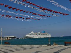 ギリシャ(10)　クシャダシ3　ビーチ遊歩道