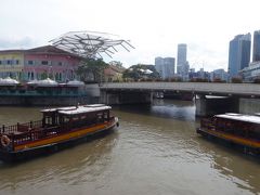 シンガポール川沿いと市街地見所を巡る
