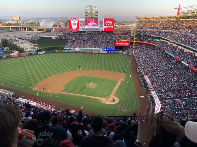 GWに大谷君を観るために、ロサンジェルス・アナハイムを旅行しました。<br />残念なことに大谷君は観れませんでが、楽しい旅行となりました。