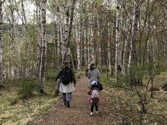 ゴールデンウィークの信州。２泊３日、親子３世代での旅行。（2日目；八千穂高原自然園）