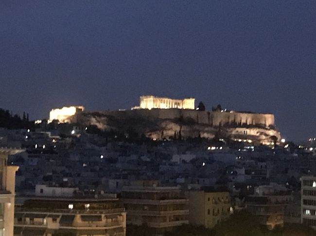 エーゲ海の絶景サントリーニ島と神話の街アテネを巡るギリシャの旅⑤ アテナエウムインターコンチネンタル、アクロポリスビューに感動