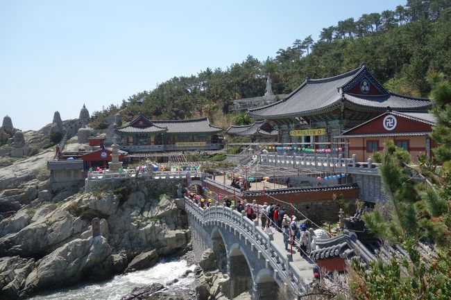 ３回目の釜山２日目：海雲台から海東龍宮寺へ