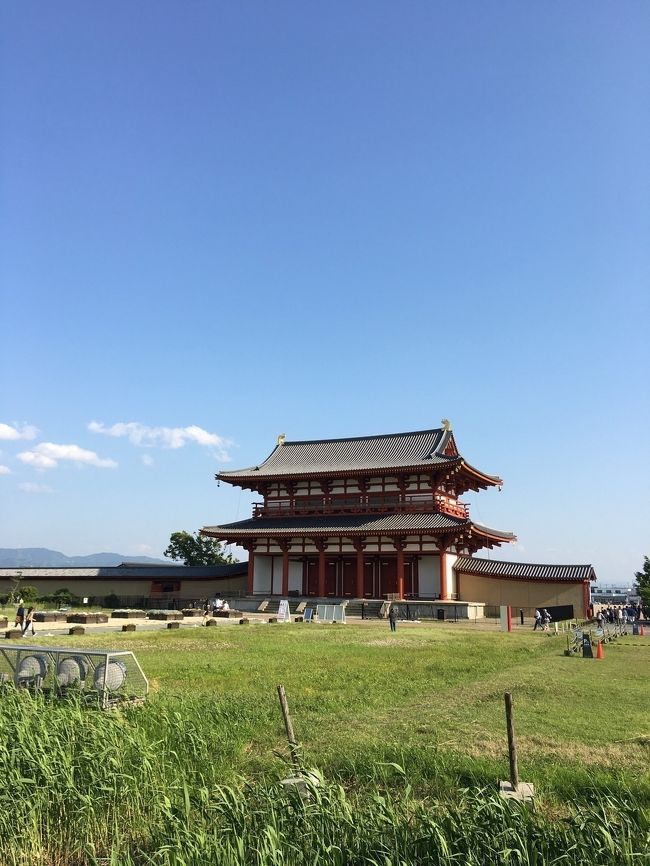 GW、二泊三日で関西へ御墓参り。そのついでに、1日だけ奈良へ観光へ行ってきました。<br /><br />奈良公園〜興福寺〜東大寺〜平城京跡