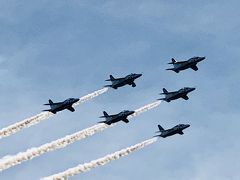 静浜基地航空祭　2018年は基地開設60周年　焼津市・大井川町合併10周年の記念航空祭