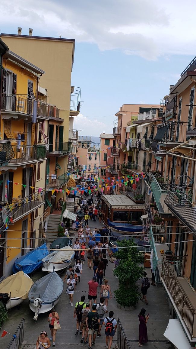 イタリア旅行2018夏 4日目(Vernazza・Manarola)