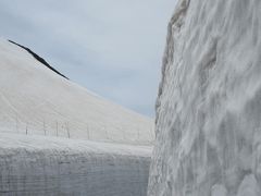 黒部峡谷トロッコ電車と雪の大谷、黒部アルペンルートの旅（２）