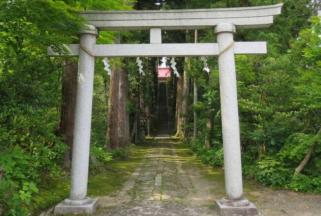 2018春、謙信公所縁の地（1/6)：名古屋から長野経由春日山へ、妙高山遠望、春日山駅