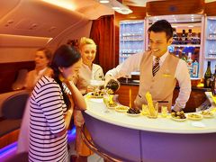 モルディビアンハネムーン Part 11 - エミレーツ航空A380ファーストクラス ドバイ → バンコク