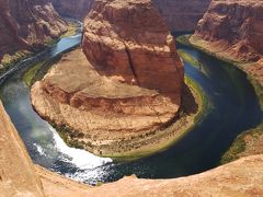 アメリカ　ラスベガスと大自然グランドサークル６日間の旅　＜４＞　ホースシューベンド～ペイジ泊