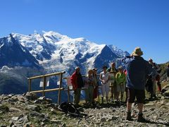 シャモニーエリアお薦め、モンブランの好展望地ランデックス(2389m)