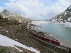 スイス　アルプス　ハイキング（レーティッシュ鉄道編）