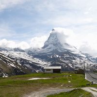 気難しくて照れ屋。会えてよかった、マッターホルン。例え、花粉症になったとしても。