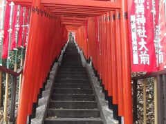 都心の日枝神社，赤坂氷川神社，豊川稲荷東京別院を巡った