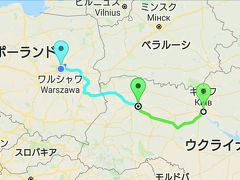 鉄道・船でロンドンへ。ポーランド入国