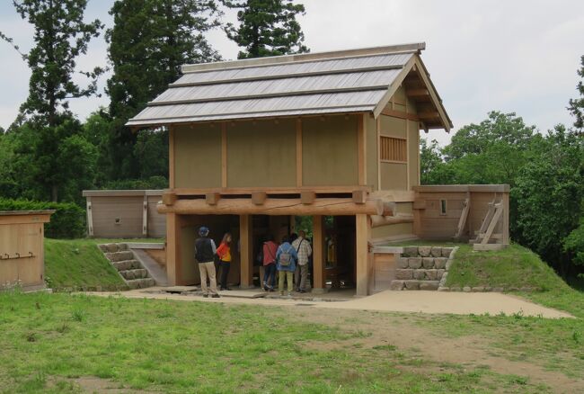 2018春、北関東の名城(14/21)：5月23日(4)：箕輪城(4)：土塁、大堀切、郭馬出