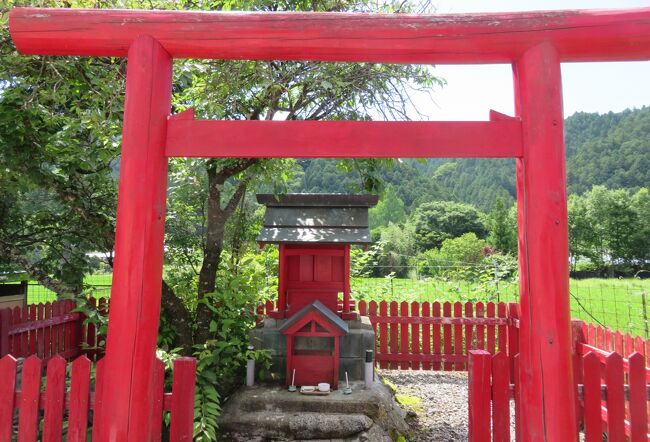 2018梅雨、三重の名城(8/10)：多気北畠氏城館(4)：北畠氏留魂社、雪姫伝説の神社