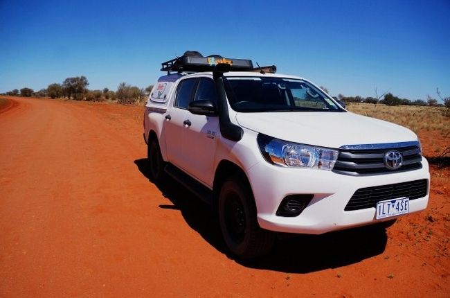 初めての4WDでオーストラリアの砂漠を冒険の旅2 シンプソン砂漠周辺 (4WD Adventure drive in Australian Outback 2 - Around Simpson Desert)