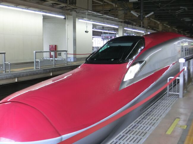 秋田新幹線『こまち』に乗って来ました♪おときゅうパスで行く日帰り旅１日目