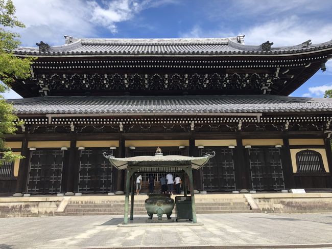 2018年6月京都旅行<br /><br />6月30日　南禅寺　琵琶湖疎水記念館　平安神宮<br /><br />　　　　　宿泊　白河院<br /><br />7月1日　  京都御所　晴明神社　　　<br />